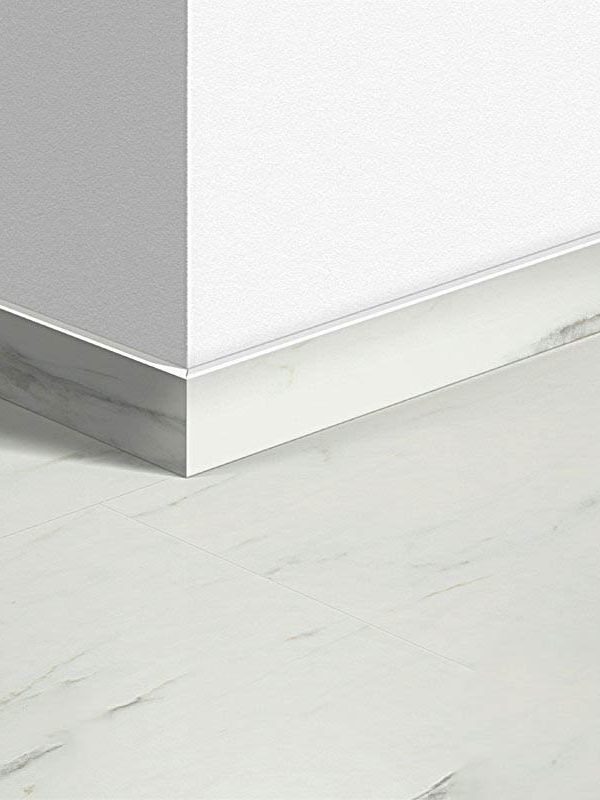 Перваз за LVT Quickstep 40136 Бял Мрамор Карара MDF