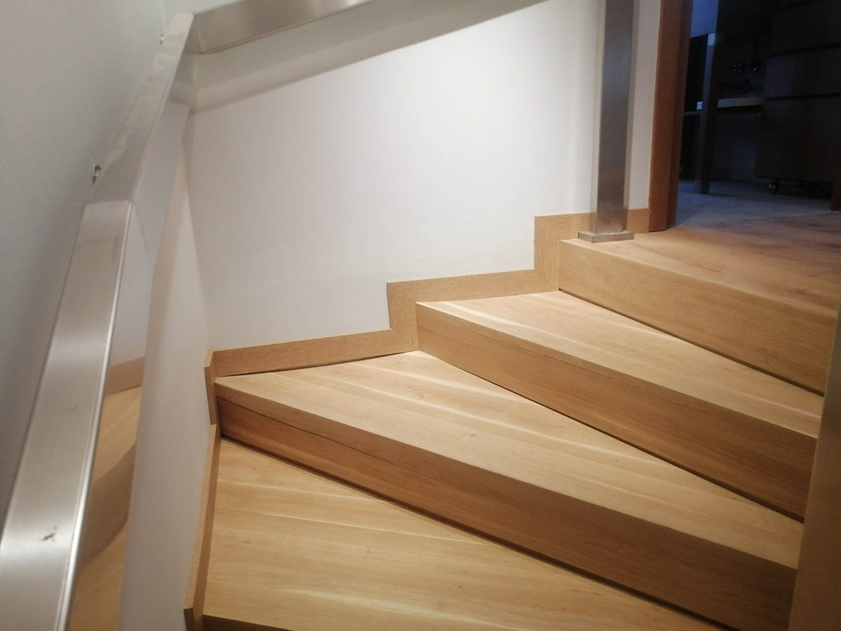 Стъпала с ламиниран паркет Quickstep 3551