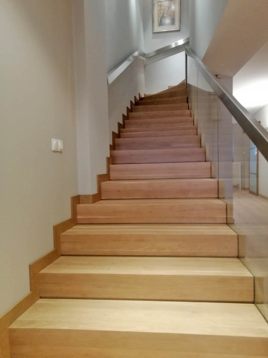 Стъпала с ламиниран паркет Quickstep 3551