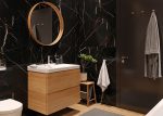 SPC стенни панели Vilo №108179 Calacatta Black 30x60 - Image 2