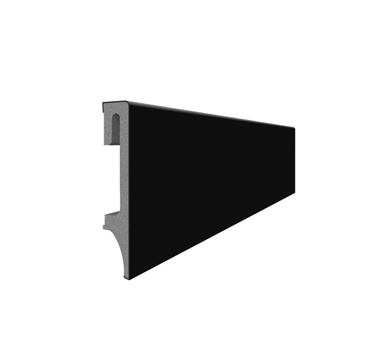 esp206n Перваз VOX Espumo 206 Черен 80x16мм, 2.4м - Image 1