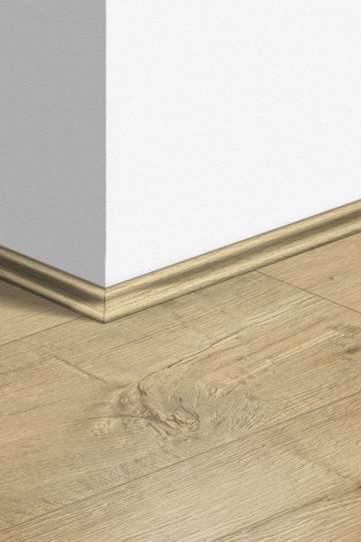 Ъглов профил MDF Quickstep 1853 Дъб натурален набразден 17x17мм, 2.40м