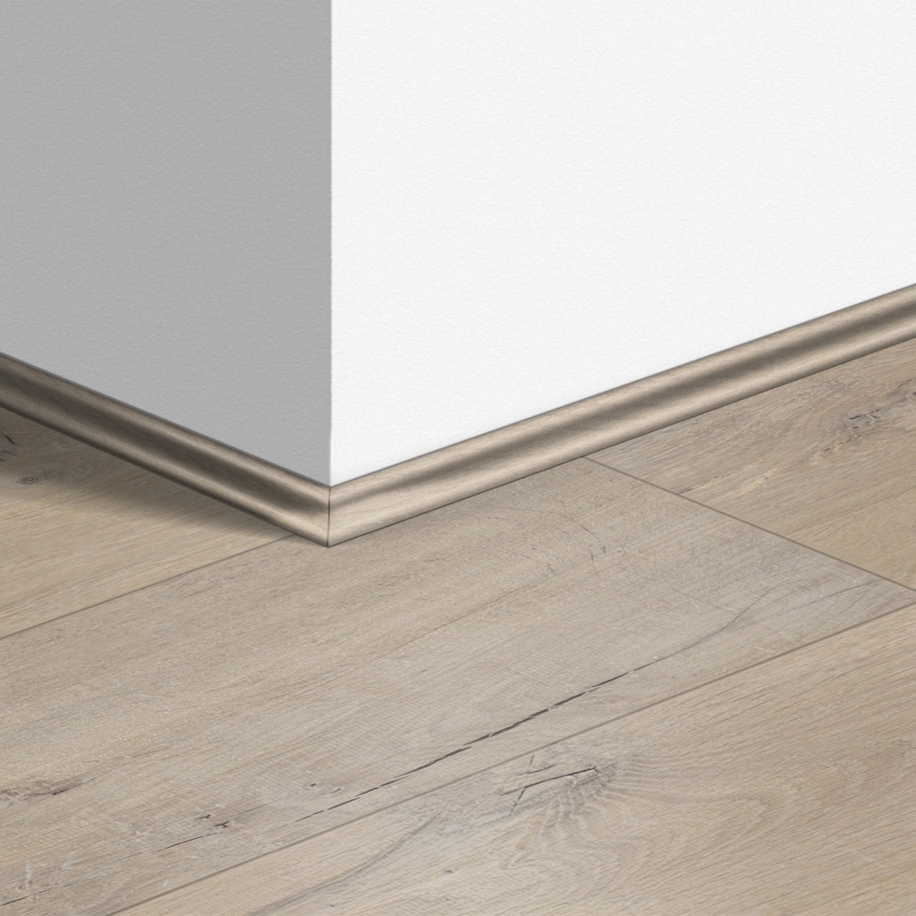 1854-17 Ъглов профил MDF Quickstep 1854 Дъб мек светъл 17x17мм, 2.40м - Image 1