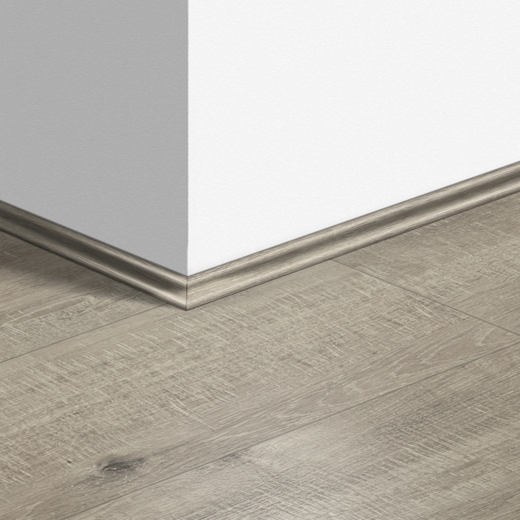 1858-17 Ъглов профил MDF Quickstep 1858 Дъб сив дялан 17x17мм, 2.40м - Image 1