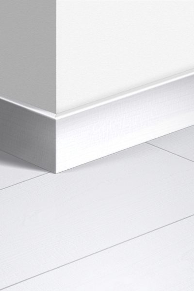 Перваз MDF Quickstep 1859 Бели дъски 77x14мм QSPSKR01859 2.40м
