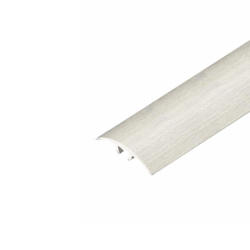 2151-white-teak Преходна алуминиева лайстна EL2151 Бял тик 4см, 2.7м - Image 1