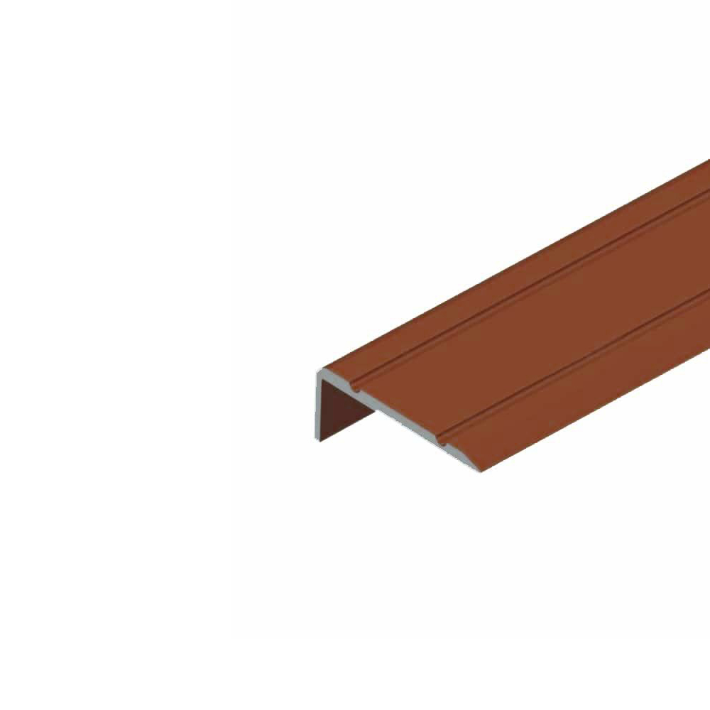 bronz Алуминиева лайстна Г-профил EL2109 Бронз 25x10мм, 2.7м - Image 1
