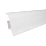 Перваз с кабелен канал VILO Flex 501 Бял 55x21мм, 2.5м