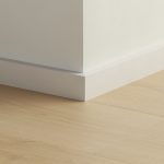 Перваз водоустойчив Quickstep Бял за боядисване 38мм, 2.40м