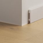 Перваз водоустойчив Quickstep Бял за боядисване 80мм, 2.40м - Image 2