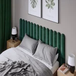 Тапициран стенен панел Vilo Oval Зелена бутилка 15x60 см - Image 2