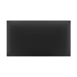 Тапициран стенен панел Vilo Regular 1 Черно 30x60 см