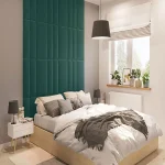 Тапициран стенен панел Vilo Regular 1 Зелена бутилка 30x60 см - Image 2