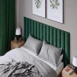 Тапициран стенен панел Vilo Regular 2 Зелена бутилка 15x60 см - Image 2