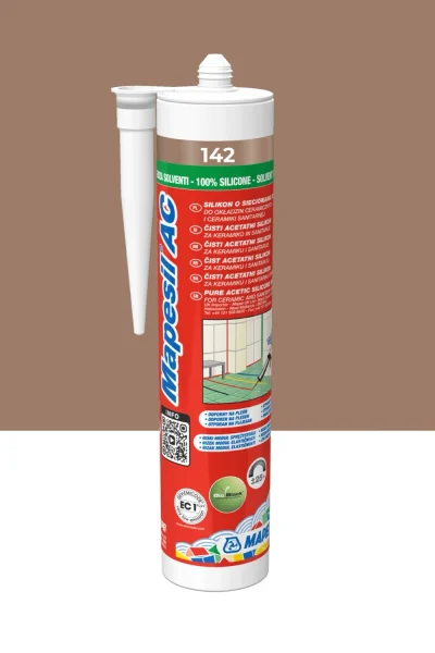 AC уплътнител Mapei Mapesil 142 Кафяв 310мл.