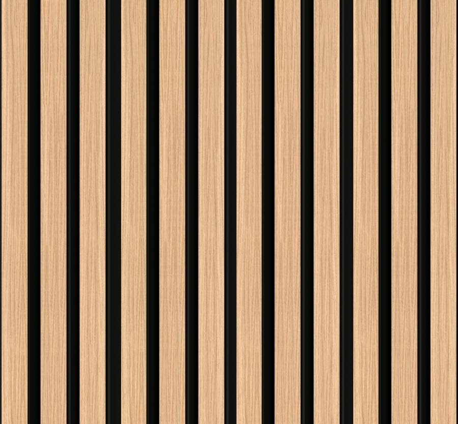 6063129-Lamele-Panel-Linerio-M-Line-Natural-Black-6063129-VOX Стенен панел Linerio M №6063129 Натурал Черен 2650/122 - Image 1