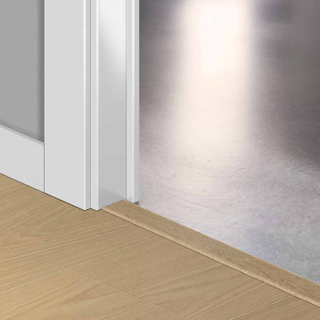 4750 Лайстна MDF Incizo 4750 Дъб бежов лакиран QSINCP04750 2.15м - Image 1