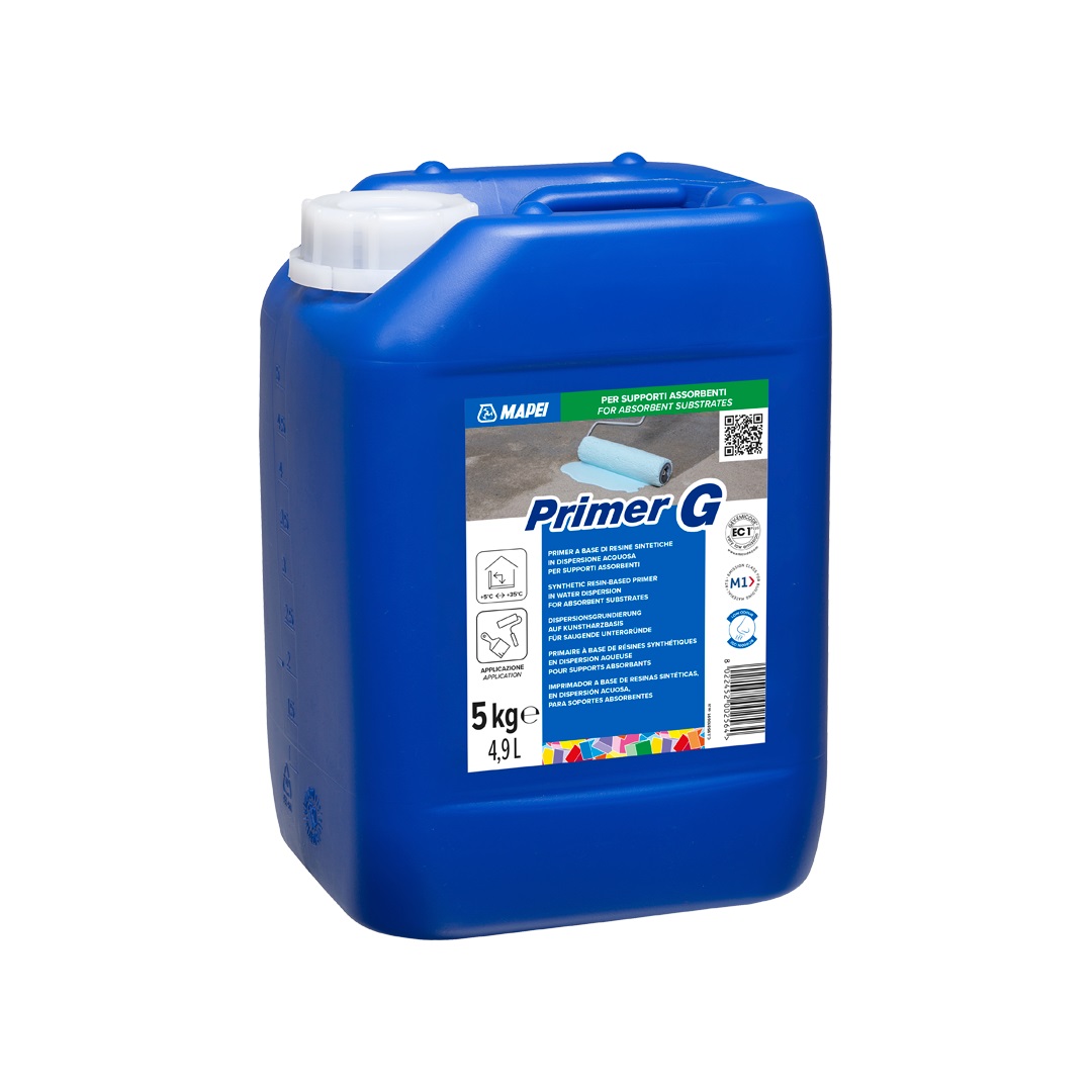 4_532-primer-g-5kg-95810691_7875cb66515f42929e1d971d98c8fb37 Грунд Mapei Primer G 5кг - Image 1