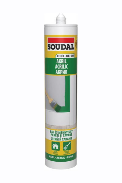 Акрилен уплътнител Soudal Бял 280мл