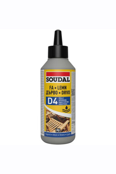 Водоустойчиво лепило Soudal 66A клас D4 250г