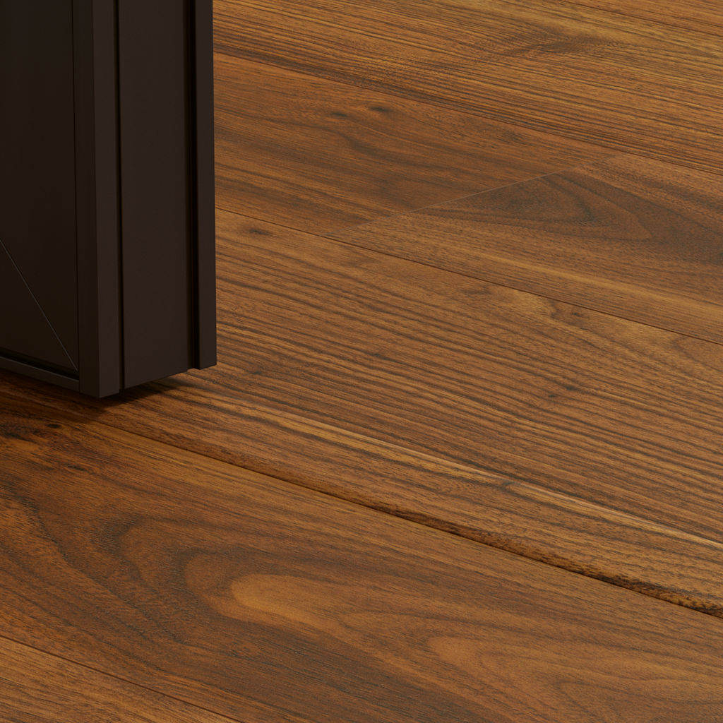 square lr Лайстна MDF Incizo 1043 Орех омаслен QSINCP01043 2.15м - Image 1