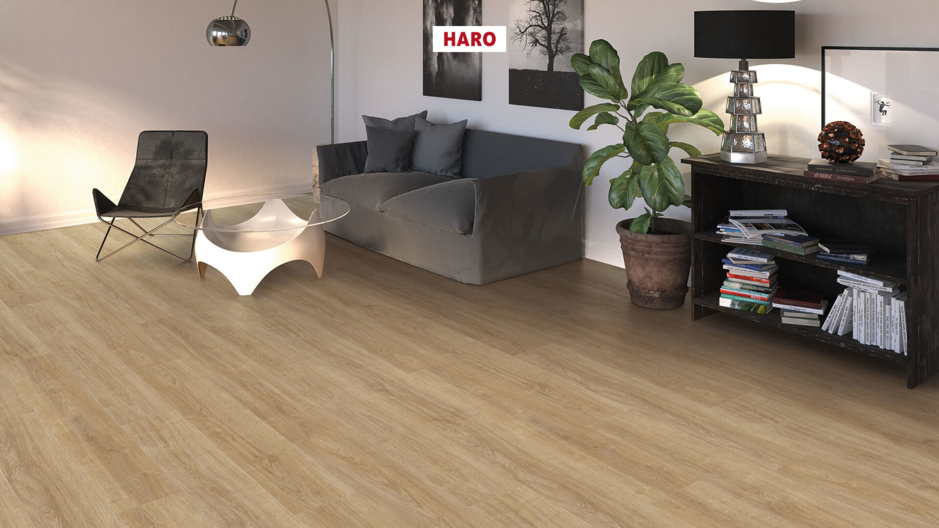 Ламиниран паркет Haro №541558 Дъб Елеганца пуро 8мм / 33 клас 4V - Image 4