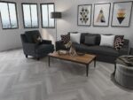 Винилова настилка Check One Herringbone №2075H Дъб Фламинг 4,5+1мм / 42 клас - Image 2